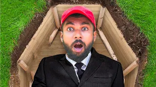 මම මිනී පෙට්ටියක වැලලිලා හිටියා | I Spent 30 Hours Buried Alive in Coffin