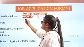 Job application|Job application class 12|Job application class 12 Term 2|Job application Format