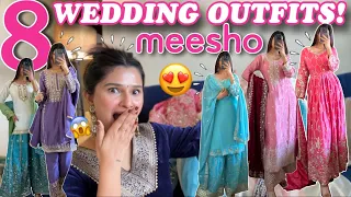Heavy Suits for Wedding from MEESHO!😍 *Huge* MEESHO Kurta Sets try on haul! || Rupal Yadav
