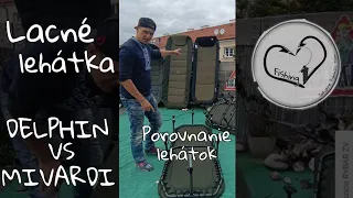 Lacné lehátka, Delphin EF8 verzus Mivardi Comfort XL8 či G.F. Specialist, Rybár ZV expozícia.