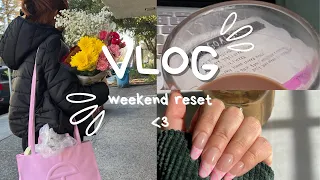 WEEKEND reset vlog: cleaning, farmer's market, etc.