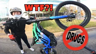 Accidentally riding into multiple DRUG DEALS - Sur Ron Adventure Ep. 2