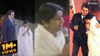 When Dilip Kumar presented Lata Mangeshkar the Lifetime Achievement Award | Filmfare Awards