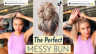 The Perfect Messy Bun Viral On TikTok