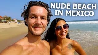 MEXICO'S NUDIST BEACH 🇲🇽 ZIPOLITE (OAXACA)