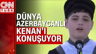Dünyanın en güçlü çocuk sesi! 16 yaşındaki Kenan Bayramlı CNN Türk'te