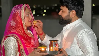 New home mai first teej celebration 🎊 || Youngestcouple vlogs | mahi ne diya  surprise gift 🎁