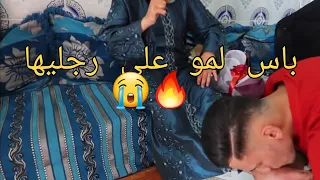 لحظات مؤثرة أثناء لقاء نزار بوالدته بعد فراق طويل 😭🔥