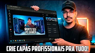 Adeus Photoshop? Crie THUMBNAILS Incríveis com IA (De Graça!)