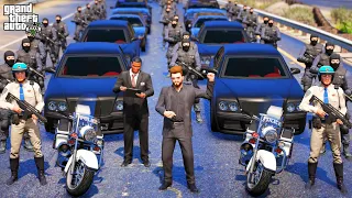 GTA 5 : MICHAEL PRESIDENT'S RALLY IN LOS SANTOS || BB GAMING