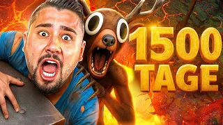 1.500 TAGE in 99 NÄCHTE IM WALD🌋