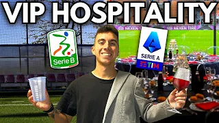 VIP HOSPITALITY di SERIE B vs SERIE A! 🏟️