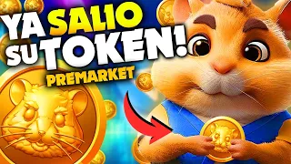💥YA SALIO EL TOKEN DE HAMSTER KOMBAT EN PRE MARKET! 💥CUANTO DINERO GANAREMOS!?💥  ANALISIS DE HAMSTER