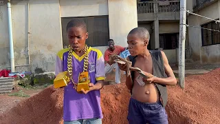 They fell into a secret tunnel and found pure gold then the worst happened (Izah Funny Comedy)