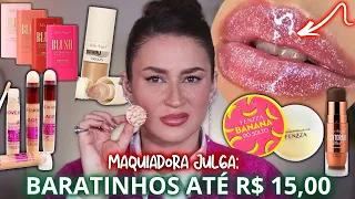 TESTANDO MAKES ATE R$ 15,00 - FIQUEI APAVORADA!