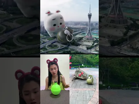 Cute Bunny And Me April 👉🐰part 193 #rabbit #giangpi #viral