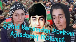 19.09.2022  ŞƏHİD ANA VƏ BACISININ ÜRƏK DAĞLAYAN SÖZLƏRİ #trend 🥀