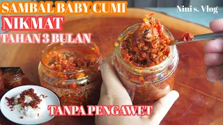 RESEP RAHASIA SAMBAL BABY CUMI NIKMAT TAHAN LAMA