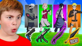 Random NARUTO Skin Izazov sa Mladjim Bratom!