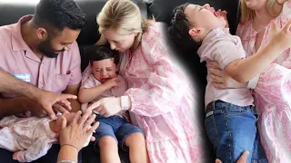 NOAH SEEING HIS BABY SISTER FOR THE FIRST TIME | Hazel Pari Singh