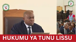 SIKILIZ HUKUMU YA JAJI KWENYE KESI YA TUNDU LISSU BAADA YA MTIFUANO MZITO WA MAWAKILI WAO
