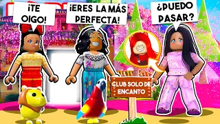 TIENEN UN CLUB *SOLO DE ENCANTO* y ME DISFRAZO PARA DESCUBRIR SU SECRETO en ADOPT ME 😱