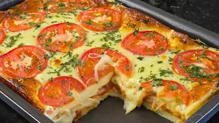 Isso é melhor que pizza! Fiz a receita de lanchão mais fácil e deliciosa da minha avó
