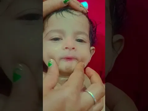 Newborn Baby Face Massage Step by Step✨👶"#shortsviral #newborn #shortsviral #babycare