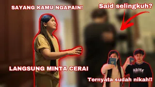 PRANK❗️SELINGKUH DI KAMAR MANDI | ISTRI KECEWA MINTA CERAI‼️