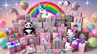 Adorable Unicorn, Panda  Hello Kitty & BTS-Themed Gift Hampers | Perfect Stationery & Packs