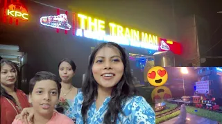 The Train Man Restaurant 🚂 Munger 2025 | Train Theme New Restaurant