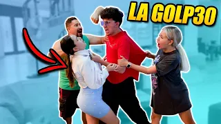 BROMA G0LP3Ó A MI NOVIA EN FRENTE DE MI FAMILIA *mira su reacción*