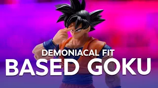 unboxing demoniacal fit martialist forever aka based form Goku action figure