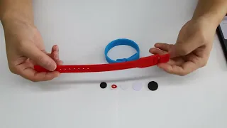 RFID Silicone Wristband-Mobile Phone Reading Data