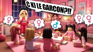 QUI EST L'INTRU A NOTRE PYJAMA PARTY DE FILLES SUR BROOKHAVEN !? ROBLOX