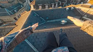 Speed Parkour Climbing POV
