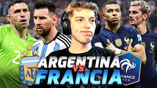 REACCION AL ARGENTINA 3 (4) FRANCIA 3 (2) - FINAL DEL MUNDIAL QATAR 2022