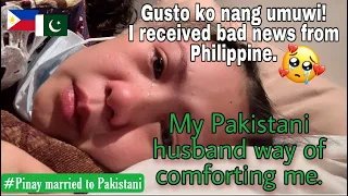 I RECEIVED BAD NEWS FROM MY FAMILY, BUT I CAN’t GO HOME! | MY HUSBAND COMFORT ME THIS WAY.