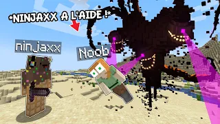 J'ai troll un Noob avec le Wither Storm sur Minecraft..