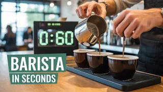 60 Seconds to Barista Glory – 3 Cups one Pour!