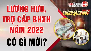 Lương Hưu, Trợ Cấp BHXH Thay Đổi Thế Nào Trong Năm 2022? | LuatVietnam