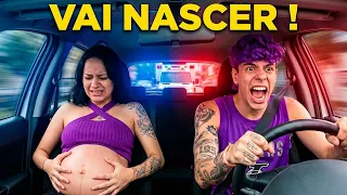 ELA NASCEU NO CARRO !? *entrei em desespero