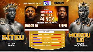 [🛑 DIRECT] Arene Nationale : Modou Lo Vs Siteu : Suivez  le choc De la Couronne avec Bour Guewele