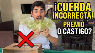 Si jalas la cuerda incorrecta tienes que morder esto