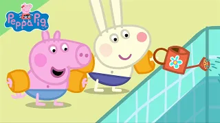 Daddy Pig Teaches George How To Swim!