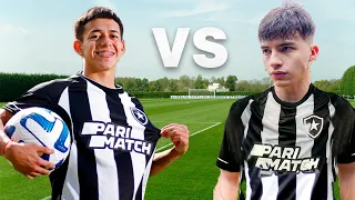 MATIAS SEGOVIA vs YOUTUBER PARAGUAYO RETOS DE FUTBOL
