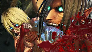 รวมฉากไททันหญิงทั้งหมดในเกม Attack on Titan 2