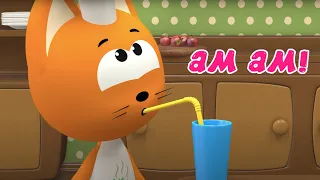 ÑAM ÑAM! 🍒🍕 El gatito Koté 🐱  Música Para Niños