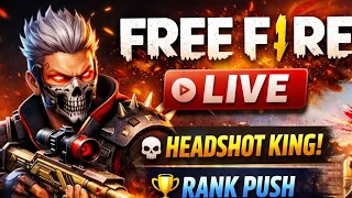 🔥 Free Fire Live 🔴 | Full Pro Gameplay 😱 Headshot King 💀
