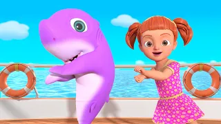 Baby Shark + more Nursery Rhymes | Emma And Joey Nursery Rhymes